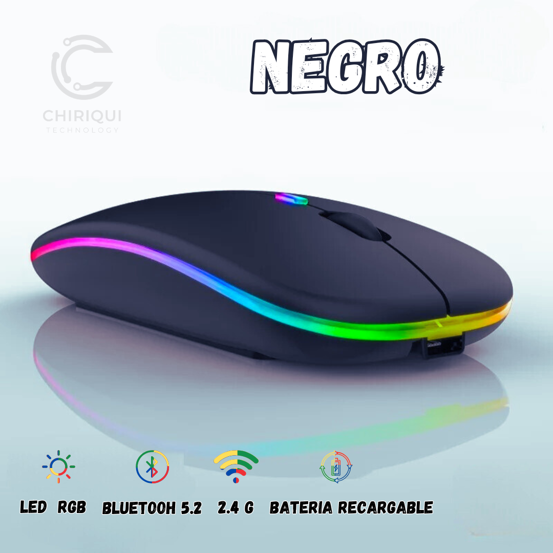 Mouse Inalámbrico RGB