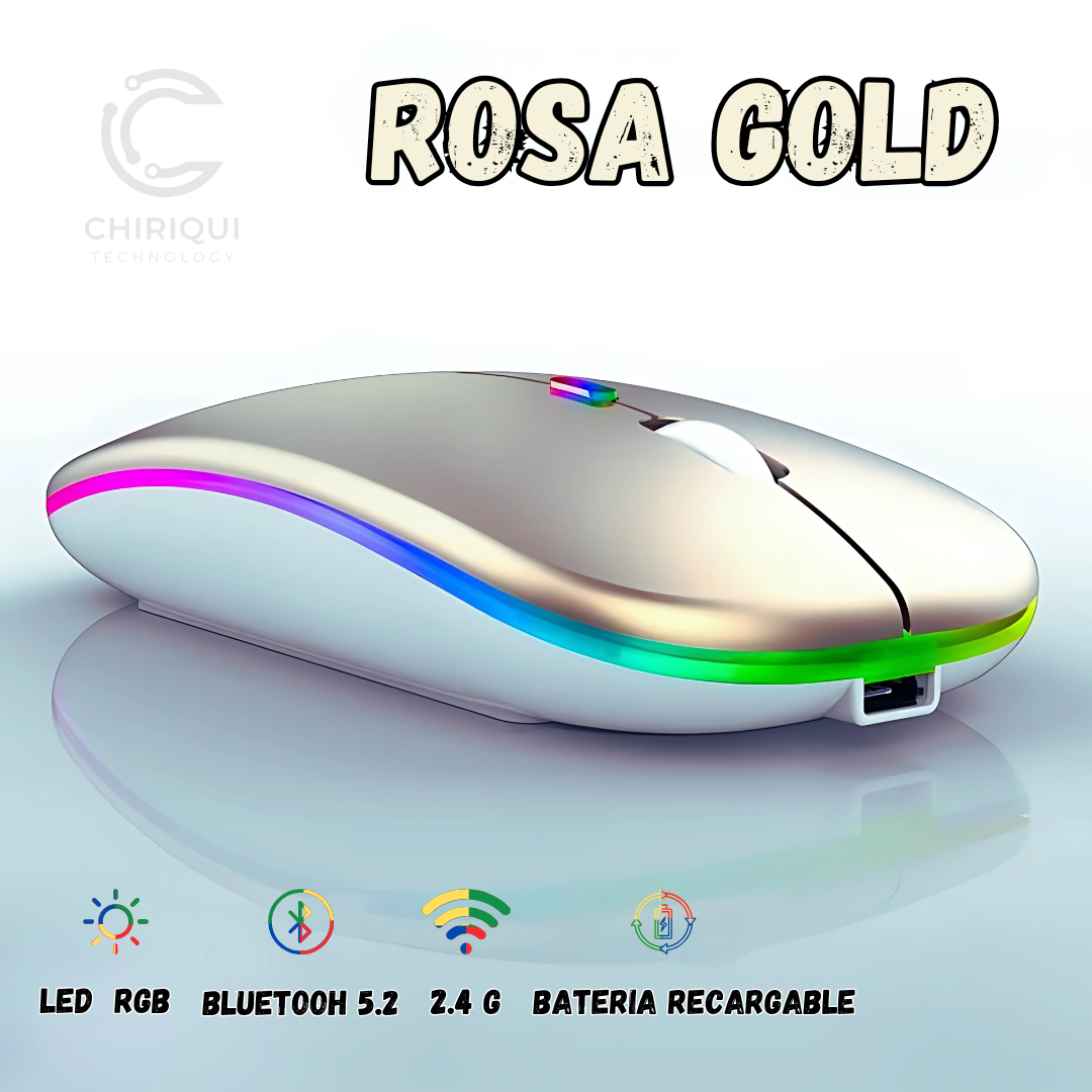 Mouse Inalámbrico RGB