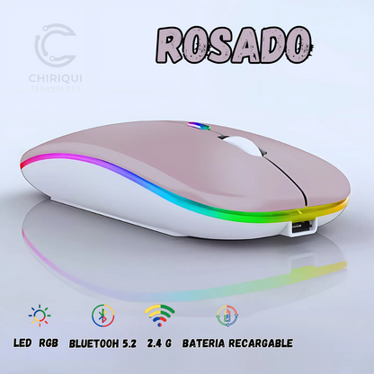 Mouse Inalámbrico RGB