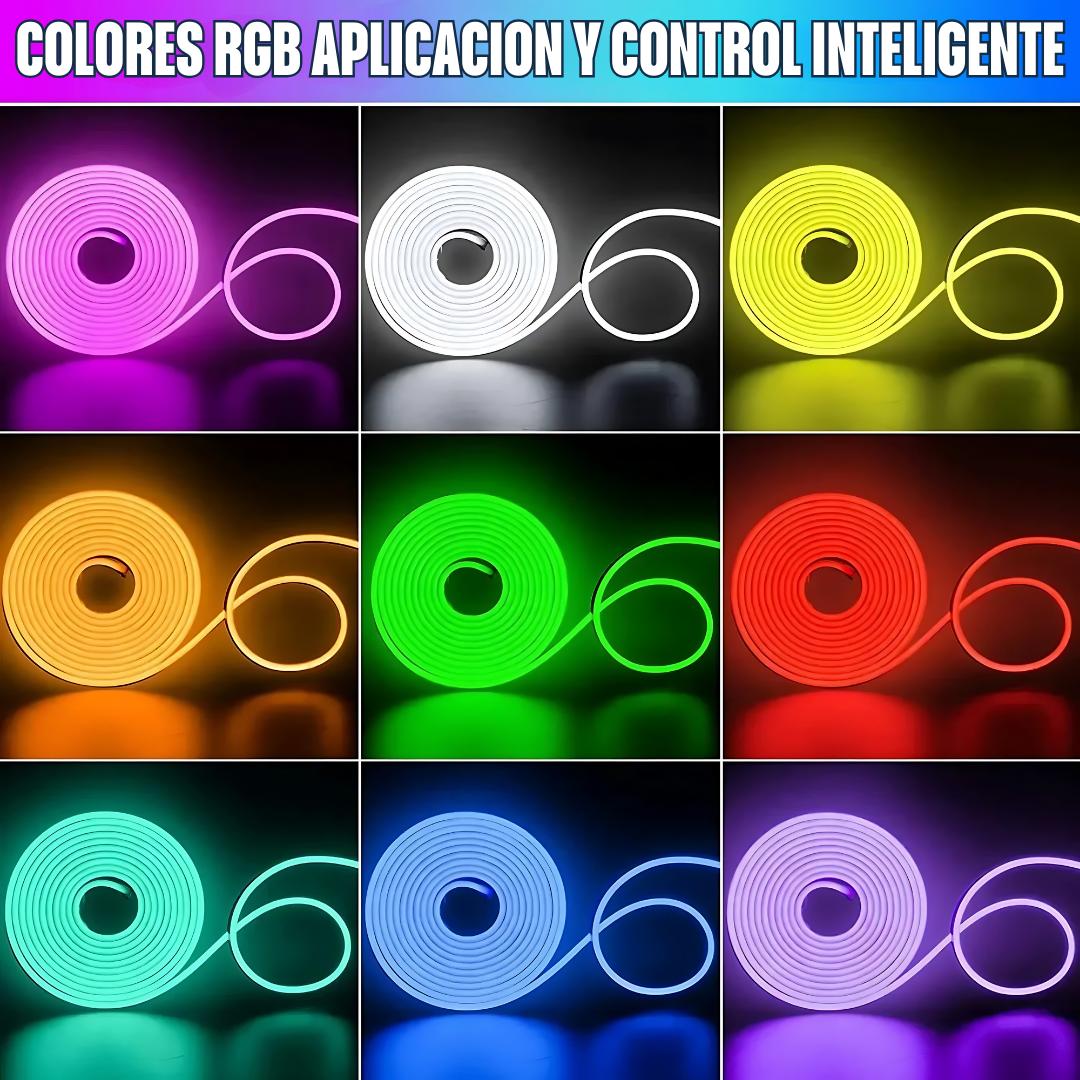 LUZ NEON RGB 6 EN 1