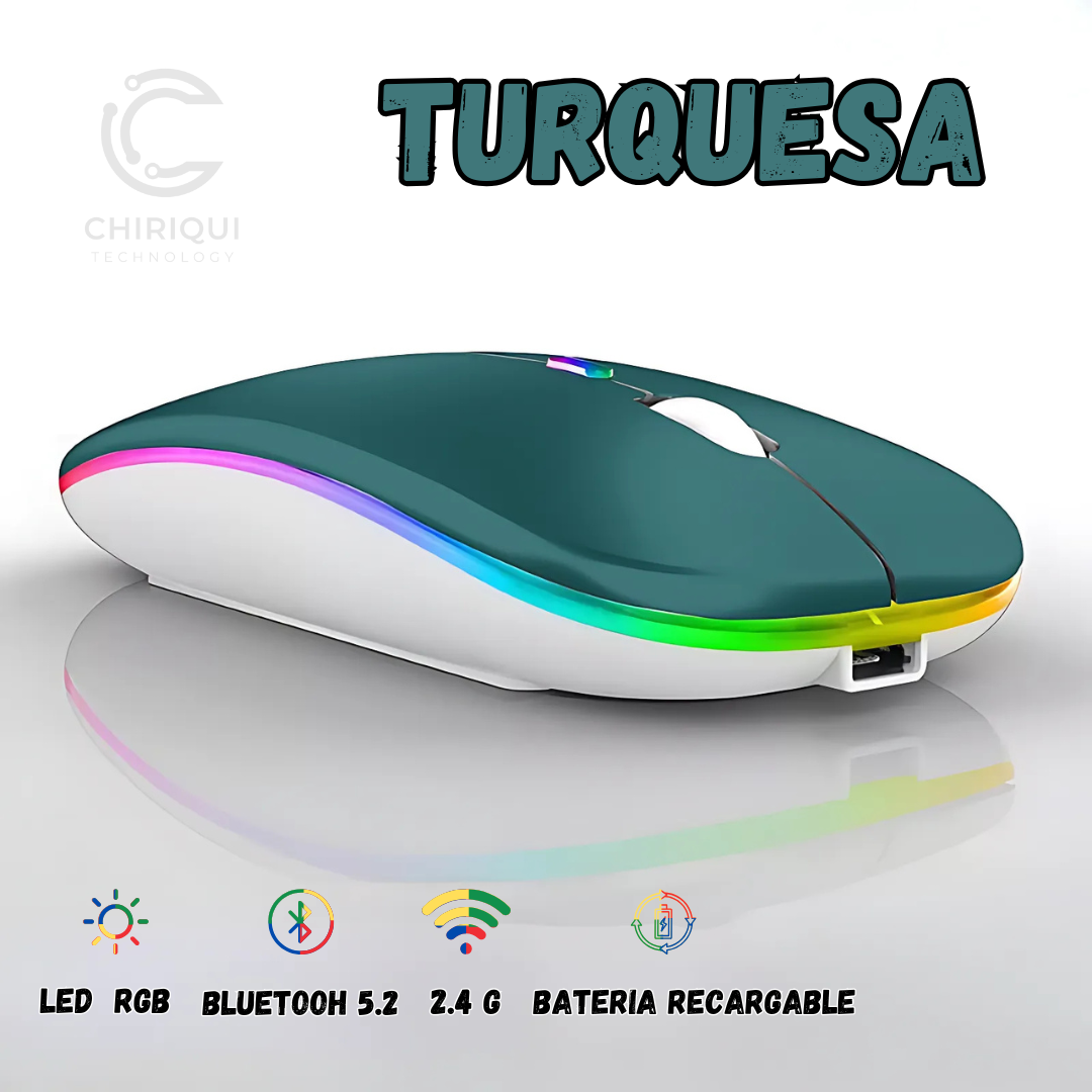 Mouse Inalámbrico RGB