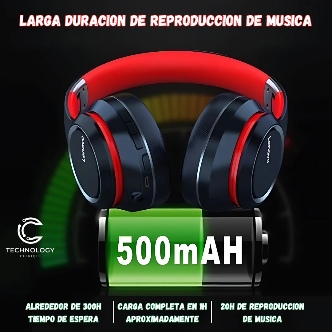 Lenovo-Auriculares inalámbricos MODELO HD200